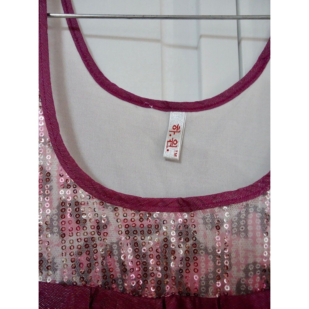 Sweet & Fun 2pc Layered Ruffle Leopard Print Dress & Tee Set, Girl Size XL - Picture 9 of 11